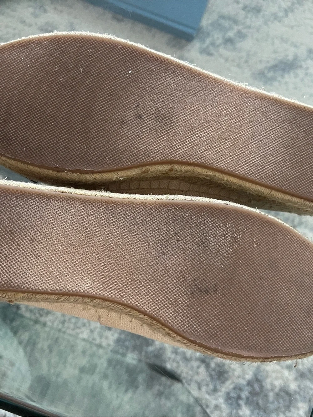 Steve Madden Black & Cream Cap-Toe Espadrilles